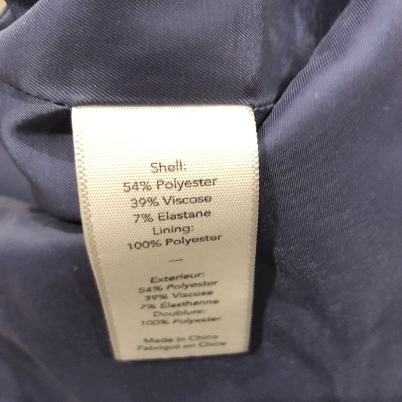 Elizabeth and James Phoenix Dress Size 6 Dusty Blue Cut Out Sides Bodycon - Picture 9 of 10